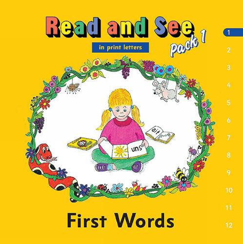 Jolly Phonics Read and See, Pack 1: In Print Letters (American English edition)