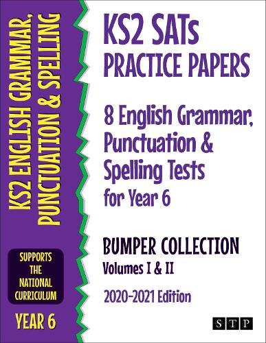 KS2 SATs Practice Papers 8 English Grammar, Punctuation and Spelling Tests for Year 6 Bumper Collection
