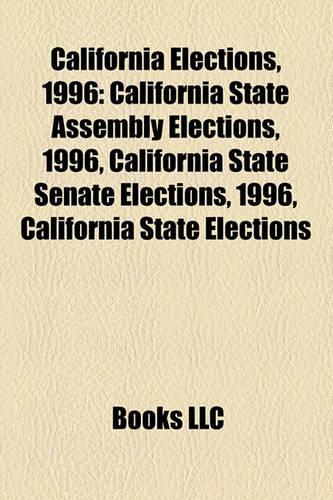 California Elections, 1996