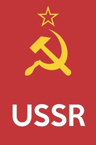 USSR: - Blank Page Journal - With No Lines - (Diary, Notebook)