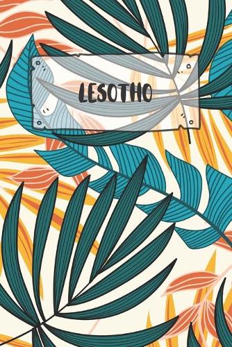 Lesotho: Ruled Travel Diary Notebook or Journey Journal - Lined Trip Pocketbook for Men and Women with Lines