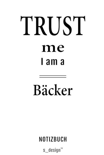 Notizbuch für Bäcker