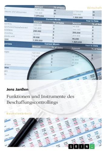 Funktionen und Instrumente des Beschaffungscontrollings