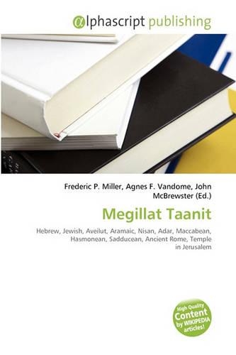 Megillat Taanit: (English)