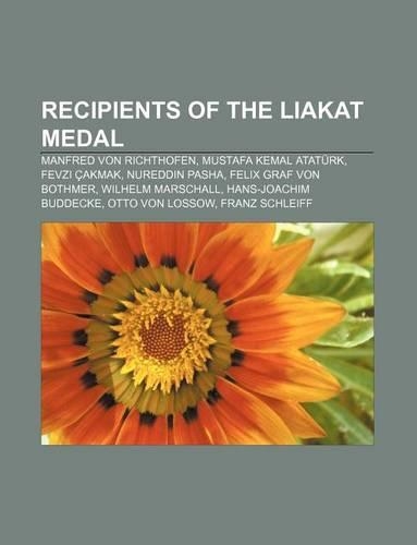 Recipients of the Liakat Medal