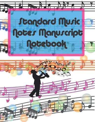 Standard Music Notes Manuscript Notebook