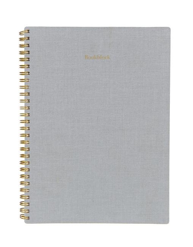 Weskin Wirobound Sketchbook - Grey Large: (Weskin)