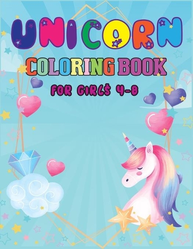 Unicorn Coloring Book for Girls 4-8