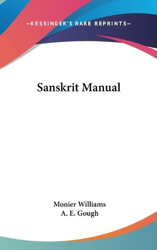 Sanskrit Manual