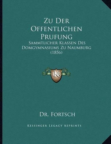 Zu Der Offentlichen Prufung