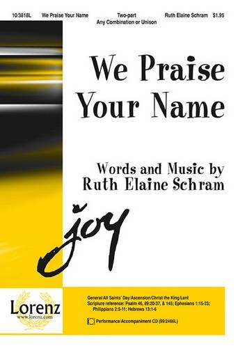 We Praise Your Name