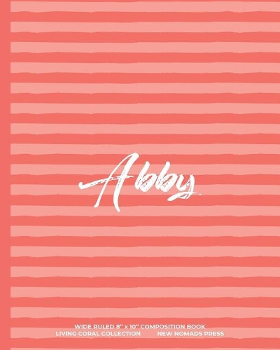 Abby - Wide-Ruled Composition Book