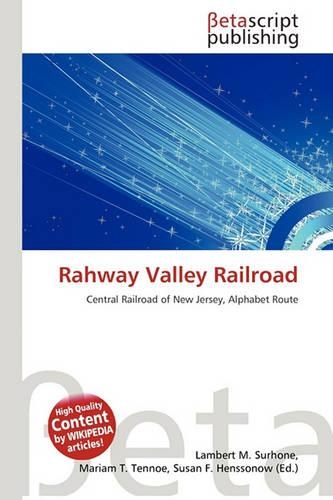 Rahway Valley Railroad: (English)