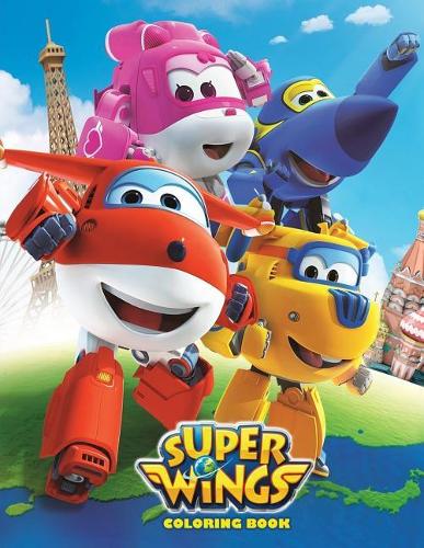 Super Wings Coloring Book