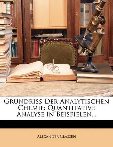 Grundriss Der Analytischen Chemie