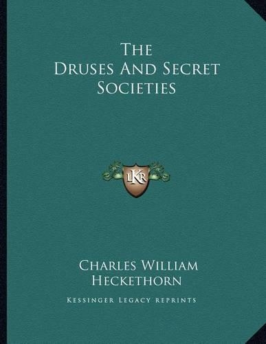 The Druses and Secret Societies