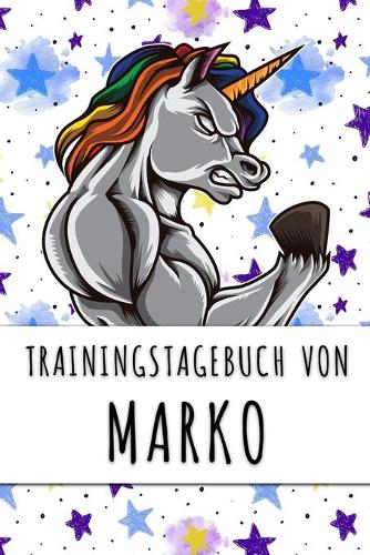 Trainingstagebuch von Marko: Personalisierter Tagesplaner für dein Fitness- und Krafttraining im Fitnessstudio oder Zuhause