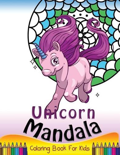 Unicorn Mandala Coloring Book for Kids