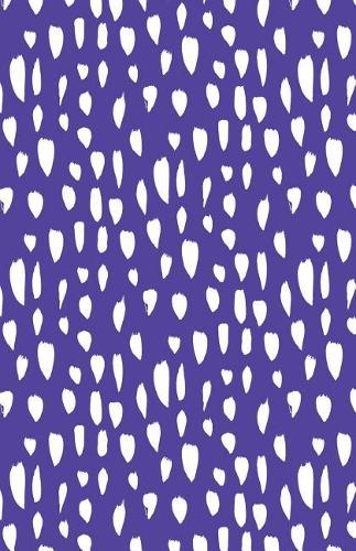 Journal Notebook Abstract Splashes Purple