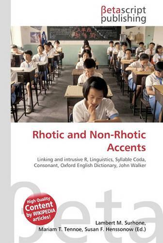 Rhotic and Non-Rhotic Accents