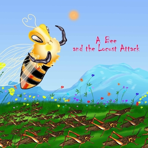 A bee and the locust attack
