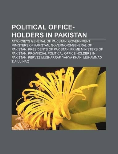 Political Office-Holders in Pakistan