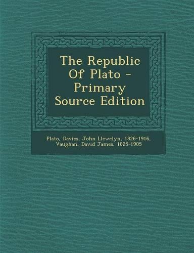 The Republic of Plato: (English)