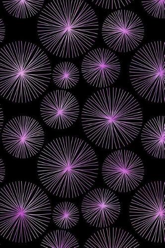 Journal Notebook Watercolor Dandelion Puff Balls Pattern 9