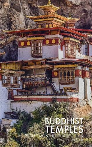 Buddhist Temples Pocket Monthly Planner 2018