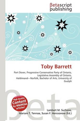 Toby Barrett: (English)
