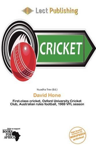 David Hone: (English)