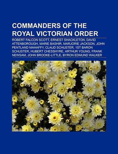 Commanders of the Royal Victorian Order
