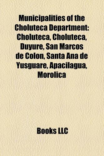 Municipalities of the Choluteca Department