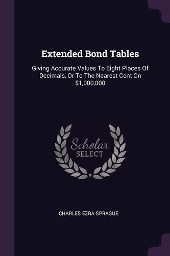 Extended Bond Tables