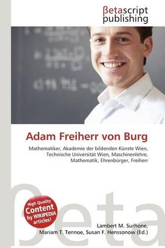 Adam Freiherr Von Burg
