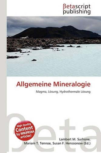 Allgemeine Mineralogie: (German)