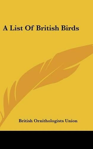 A List of British Birds