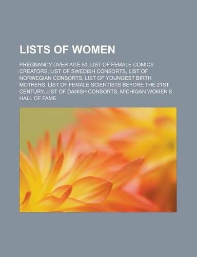 Lists of Women