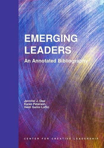 Emerging Leaders: An Annotated Bibliography