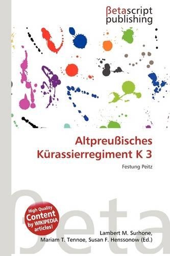 Altpreu Isches K Rassierregiment K 3