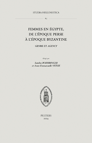 Femmes en Égypte, de l'époque perse à l'époque byzantine