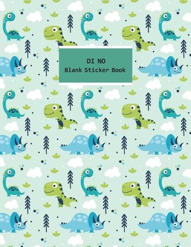 Dino Blank Sticker Book
