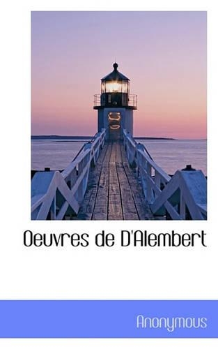 Oeuvres de D'Alembert