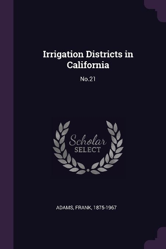 Irrigation Districts in California