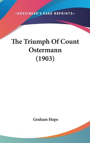 The Triumph Of Count Ostermann (1903)