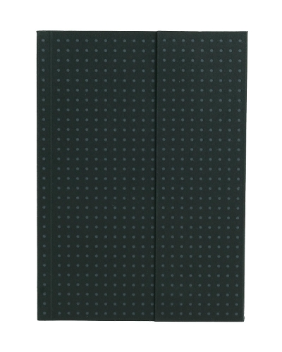 Blue on Grey (Circulo) A6 Unlined Notebook