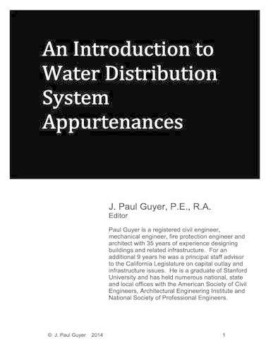 An Introduction to Water Distribution System Appurtenances