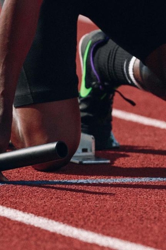 Ready to Start the Track and Field Relay Race Journal