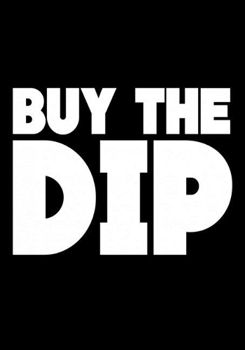 Buy The Dip: Journal/Notebook to Write & Keep track daily activities - 7x10 Composition Blank Book Gift for Mom, Dad, Students