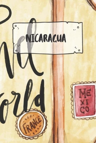 Nicaragua: Liniertes Reisetagebuch Notizbuch oder Reise Notizheft liniert - Reisen Journal für Männer und Frauen mit Linien
